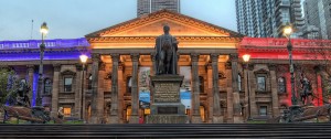 State Library en bleu blanc rouge featured