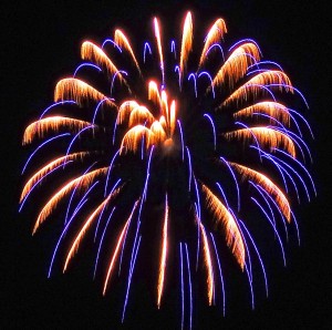 feu d'artifice