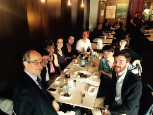 Lunch stagiaires 23 juillet 2015